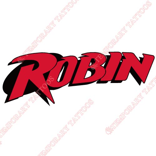 Robin Customize Temporary Tattoos Stickers NO.5836